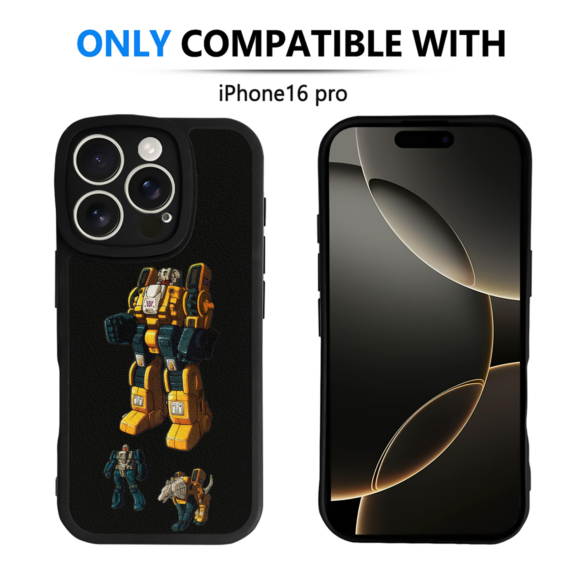 （画像用）  【iPhone 16シリーズ対応】シリコンスマホケース（レザー調） 材質：シリコン